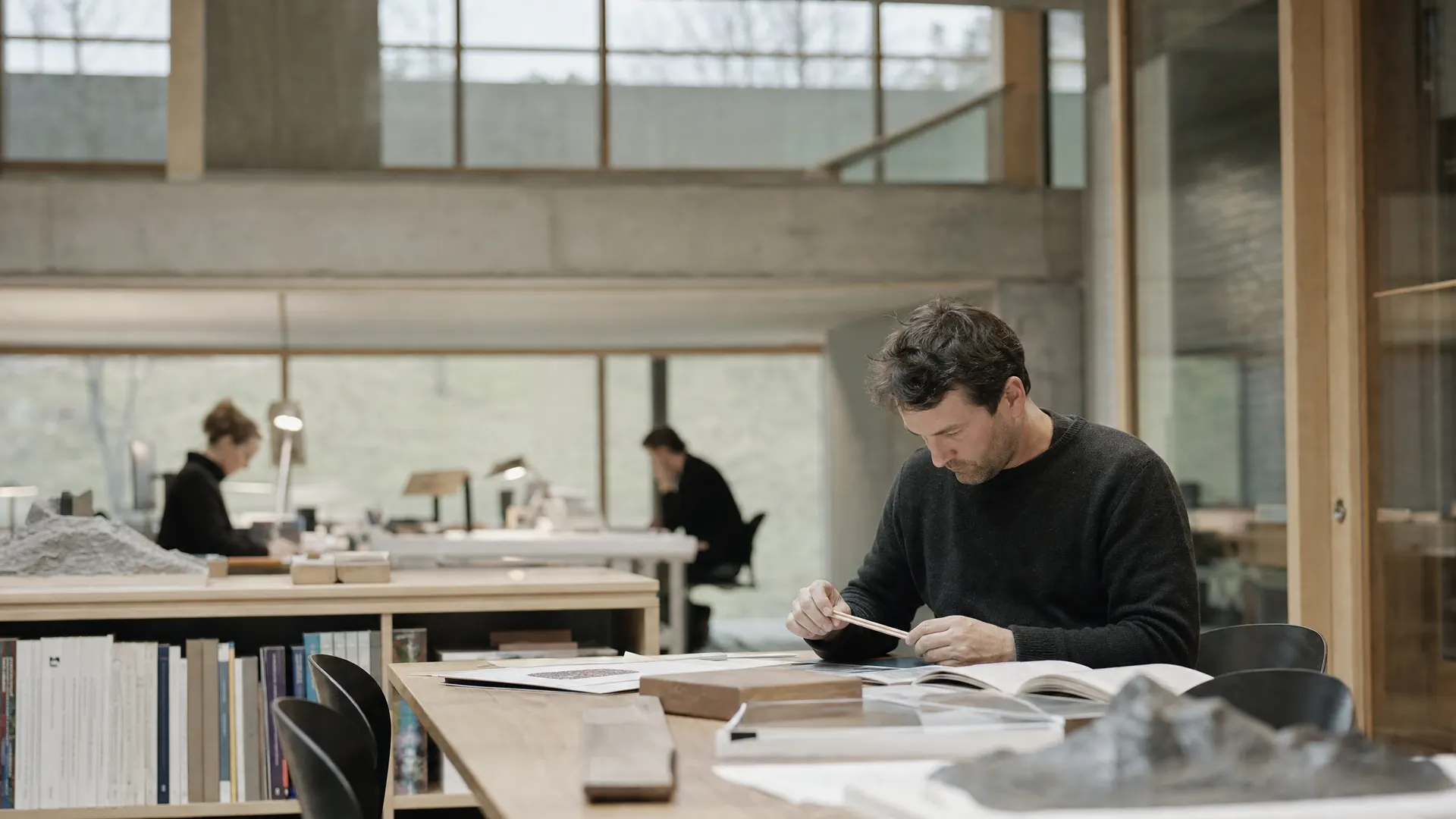 The Institute's light-filled research workspace